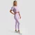 GymBeam Ženske tajice visokog struka Limitless Lavender M