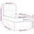 Vidaxl Box spring postelja z vzmetnico krem 100x200 cm umetno usnje