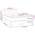 Vidaxl Box spring postelja z vzmetnico modra 120x190 cm blago