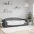 Vidaxl Raztegljiva postelja temno siva 80x200 cm blago