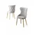 Hanah Home Set stolica Alpa, 85x59x146 cm, 6 komada, Sive