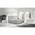 Carryhome POSTELJA Z VZMETNICO 180 cm x 200 cm , tekstil siva