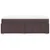 Vidaxl Box spring postelja z vzmetnico temno rjav 120x200 cm blago