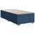 Vidaxl Box spring postelja z vzmetnico modra 100x200 cm blago