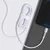 BASEUS Kabel za iPhone USB-C – Lightning serije Metal Data 20 W PD, 2 m – bel