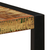 vidaXL Jedilna miza 140x70x75 cm trden predelani les