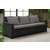 Baštenski set California 3 seater - grafit
