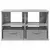 Stalak za TV s ladicama Betonski sivi 79 x 40 x 48 cm