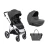 KikkaBoo kolica Thea 3in1 set sa autosedištem i tvrdom korpom dark grey (KKB21110)