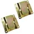 Zidna polica s ladicama crna 60x26x18,5 cm konstruirano drvo