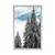 Plakat zasneženi borovi gozdovi - 20x30 no frame