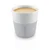 Komplet 2 sivo-belih skodelic Eva Solo Marble, 80 ml