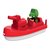 Brod s vodenim topom Fireboat Aquaplay s dometom od 10 metara i kapetanom krokodilom Nilsom (kompatibilan s Duplom)