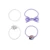 Set Gumica za Kosu Disney Frozen 6/1 | Cerda Beauty | Kozmo Online