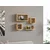 Hanah Home Babi Sapphire Oak Zidna polica, 4 komada, Braon