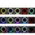 Ring Light MJ56 – 56 cm (22”) RGB LED sa stativom i 3 držača za telefone