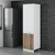 Hanah Home kuhinjski element Minar 3483, 60 cm, beli / dore
