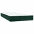 vidaXL Box spring postelja z vzmetnico temno zelena 80x200 cm žamet