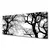 tulup.si Slika na platnu Drevesa narava black and white 120x60 cm