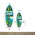 WallXpert dekorativna daska za surf od pleksiglasa Mvsf08L, ilustracija Azerbejdžana, 50 x 100 cm