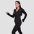 Women‘s Pulse 1/2 Zip Running Sweatshirt Black - GymBeam