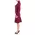 Karl Lagerfeld Ženska haljina 216W2031-503, Bordo