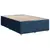 vidaXL vidaXL Box spring postelja z vzmetnico moder 120x200 cm blago, (21291074)