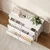 HOMCOM HOMCOM Komoda MDF, iverna plošča 100D x 40Š x 78V cm Bela, (5000242529)