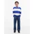 TOMMY HILFIGER Majica modra/rdeča/bela