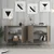 Hanah Home Komoda Lyon 80 180x80x35cm Krem-Zlatna