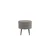 Venture Design Tabure Pot 40x40 cm siv in črn