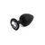 Anal butt plug Black