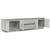 TV ormarić s LED svjetlima siva boja betona 193,5x41x50 cm