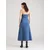 VERO MODA Obleka VMAILEY moder denim