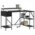 Stol s ladicama Crni hrast 120 x 79 x 86,5 cm Konstruirano drvo