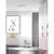 LED prigušiva svetiljka GALAXY KIDS LED/24W/230V zvezdice bela/ružičasta/siva +daljinski upravljač