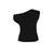 Trendyol Curve Ženska bluza Tbbss25Af00029, Crna