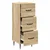 Ormar s ladicama Hrast sonoma 33 x 34,5 x 89,5 cm