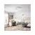 HOME LIGHT Vesta 681 LED plafonjera bela