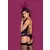 Sexy kostim Bunny crne boje - S/M