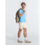 Sinsay - Slim kratke pantalone od trapera - krem