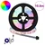LED traka 12 pcs Crna i prozirna 900 mm Bakar i plastika