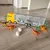 WOOPIE Ciężarówka Transporter 2w1 Zestaw Dinozaurów + Makieta