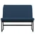 Vidaxl Klop modra 100x75x76 cm blago