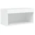 TV ormarić s LED svjetlima bijeli 60 x 30 x 30 cm