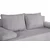 Grantex Line Sofa na razvlačenje Kid 1, 202x85x88 cm, Svetlosiva
