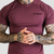 GymBeam Muška majica TRN Fitted Eggplant