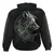 Hoodi moška - CELTIC WOLF - SPIRAL - T220M451
