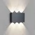 Braytron Zidna svetiljka BRY-VECTOR-B-WL-SIVA-6x1W-3U1-IP65