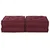 Modularna sofa 2 pcs Bordo 140 x 70 x 36 cm Tkanina
